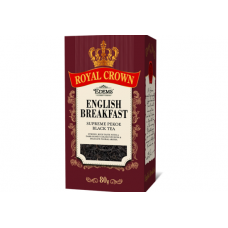 Чай "ROYAL CROWN" 80 гр чорний.лист "ENGLISH BREAKFAST" 18 шт/ящ